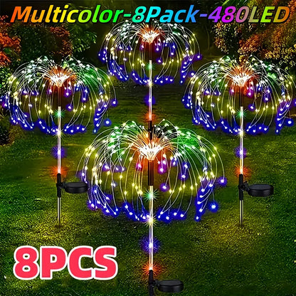 Solar Firework Light