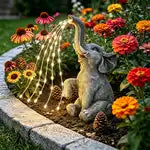 Solar Elephant Light
