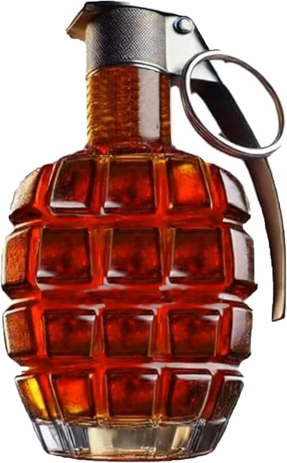 Grenade Whiskey Decanter product photo