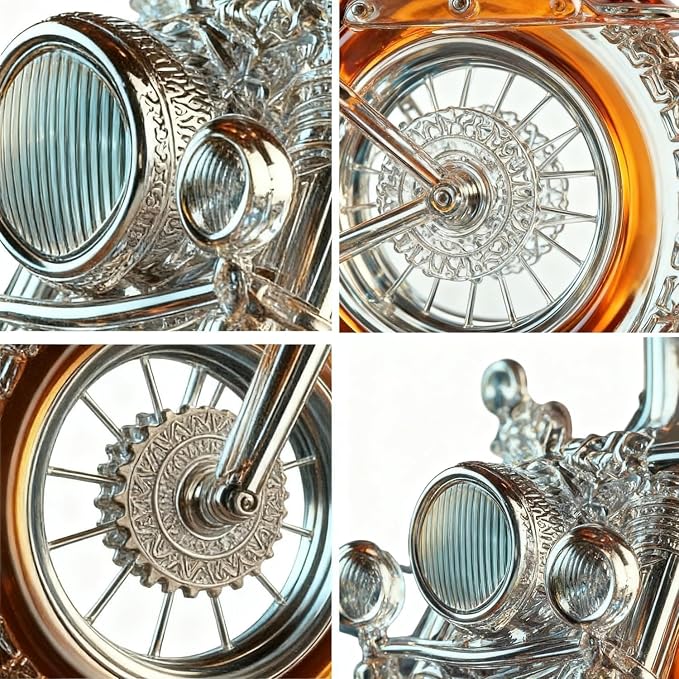 Motorcycle Whiskey Decanter product photo