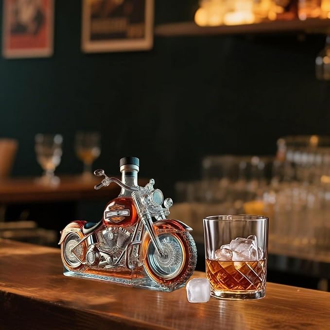 Motorcycle Whiskey Decanter product photo