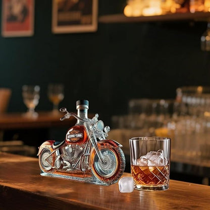Motorcycle Whiskey Decanter product photo