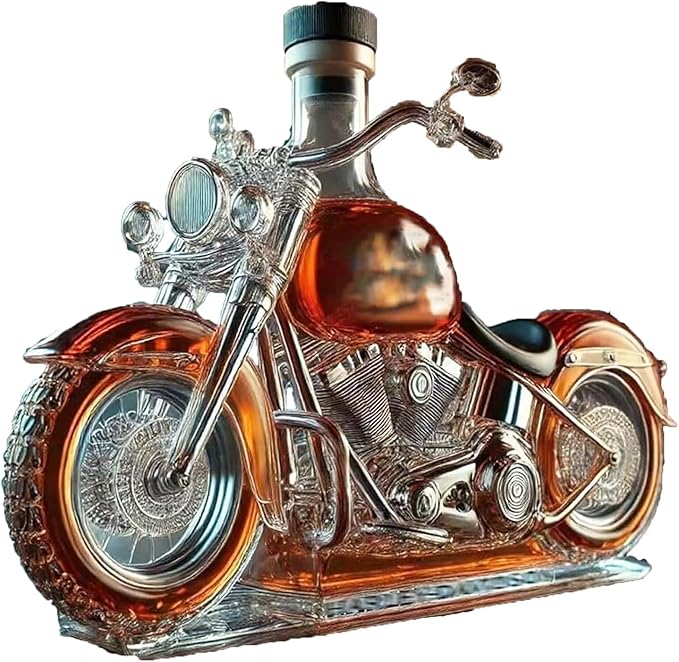 Motorcycle Whiskey Decanter product photo