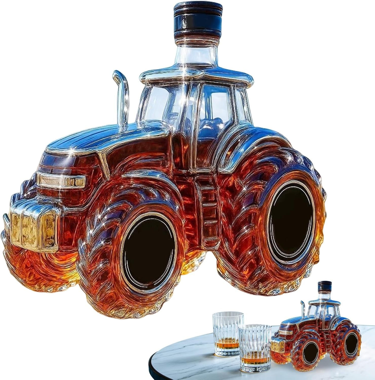 Tractor Whiskey Decanter product photo