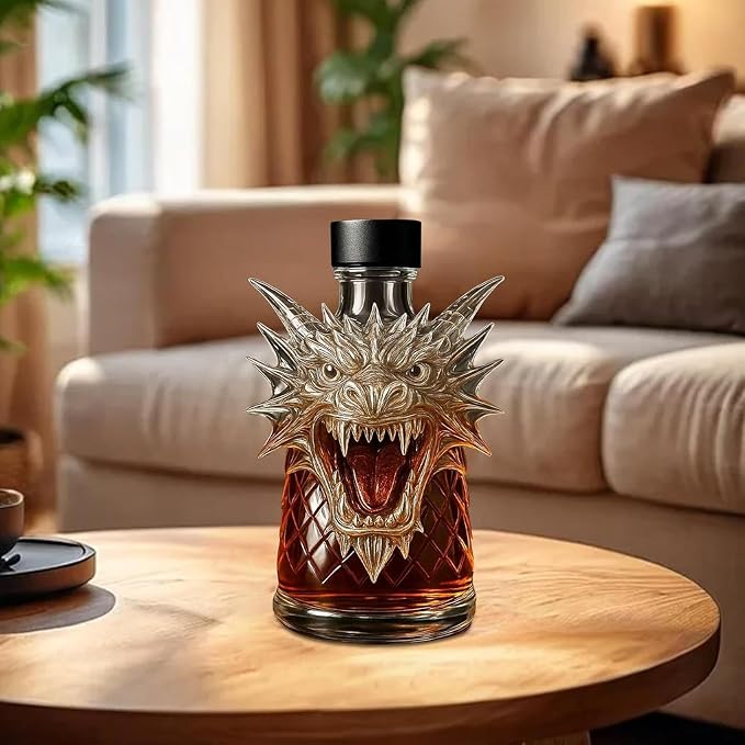 Dragon Shaped Whiskey Decanter product photo