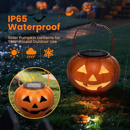 solar Pumpkin decor light