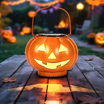 solar Pumpkin decor light