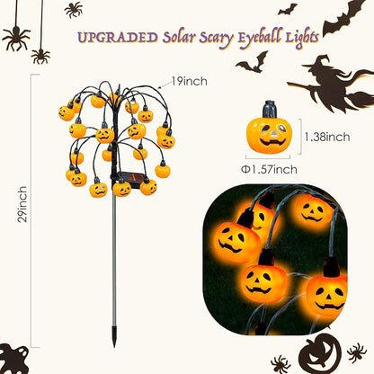 Solar Pumpkin Lume Light