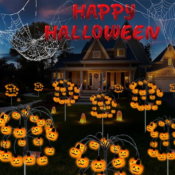 Solar Pumpkin Lume Light
