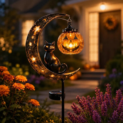 Solar Meow Decor Light