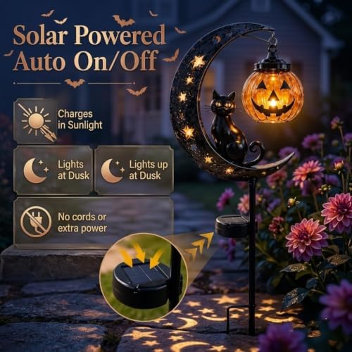 Solar Meow Decor Light