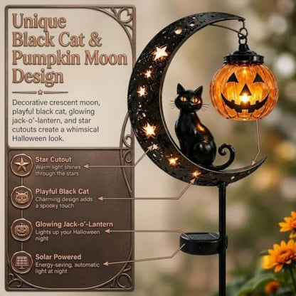 Solar Meow Decor Light