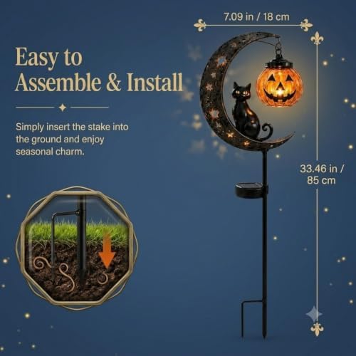 Solar Meow Decor Light