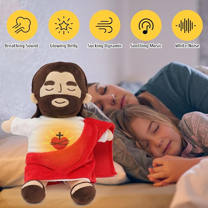 Breathing Jesus Plush