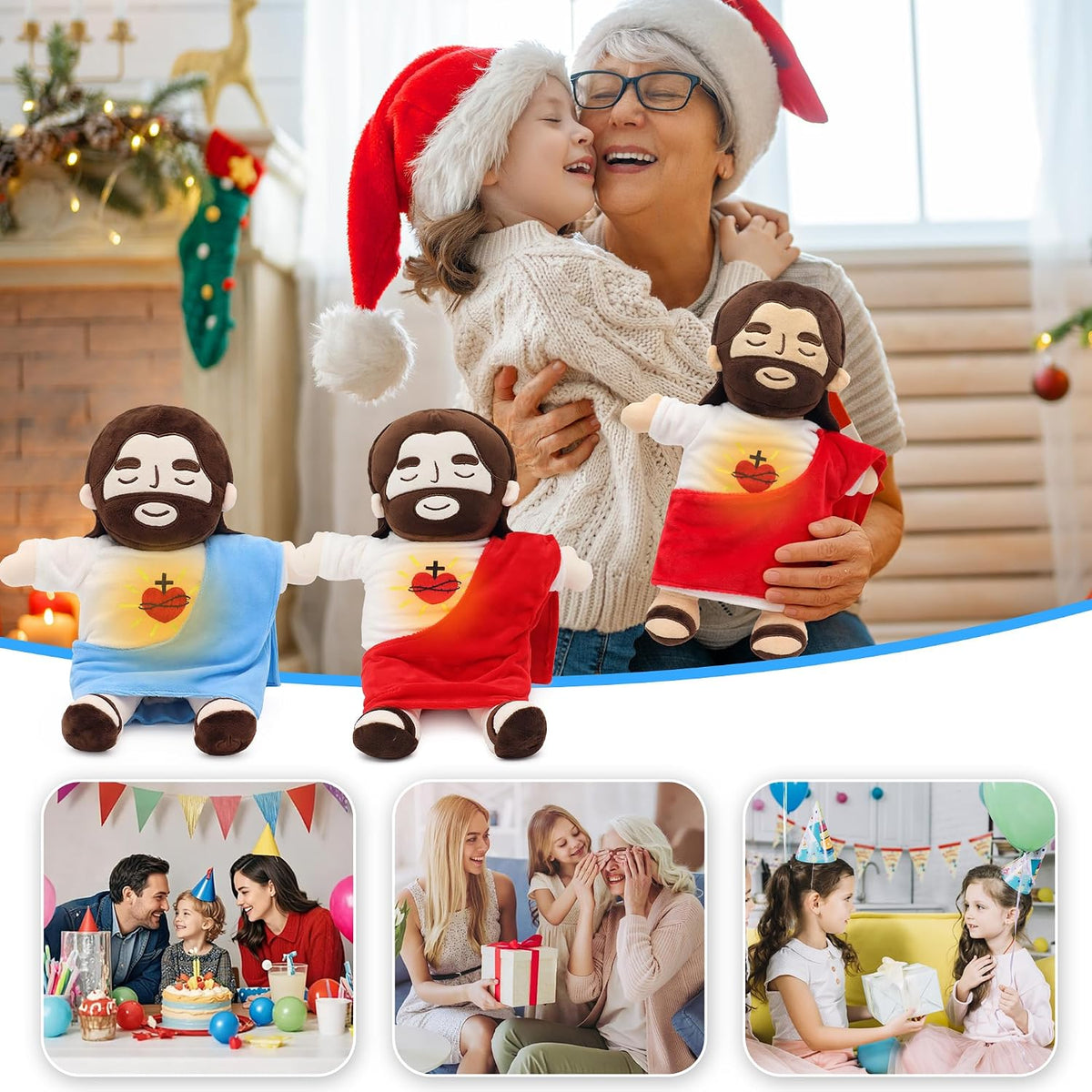 Breathing Jesus Plush