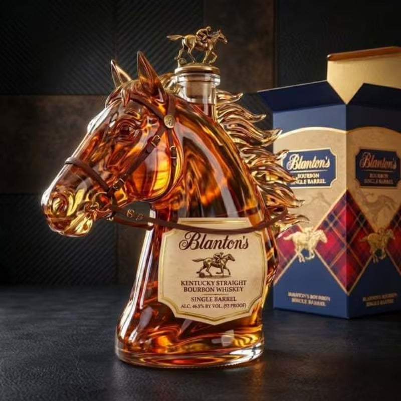 Horse Head Whiskey Decanter product photo