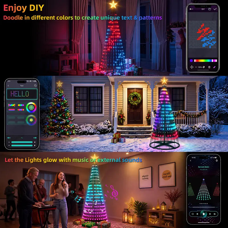 Smart Christmas Tree Lights 3