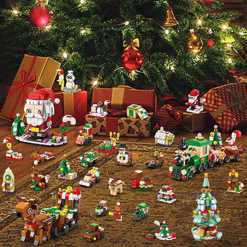 Christmas Advent Building Blocks Calendar