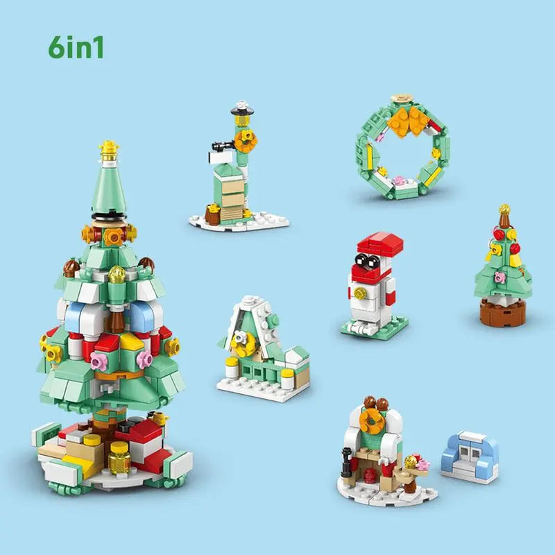 Christmas Advent Building Blocks Calendar