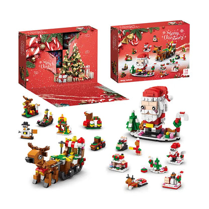Christmas Advent Building Blocks Calendar