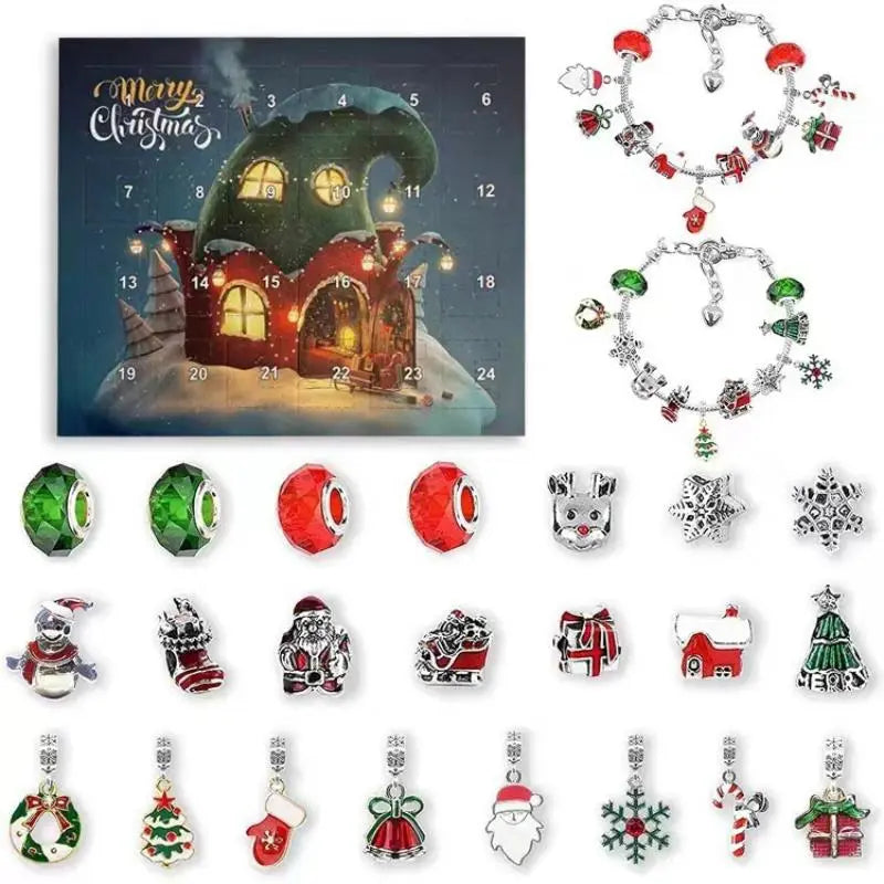 Christmas Advent Calendar Bracelets