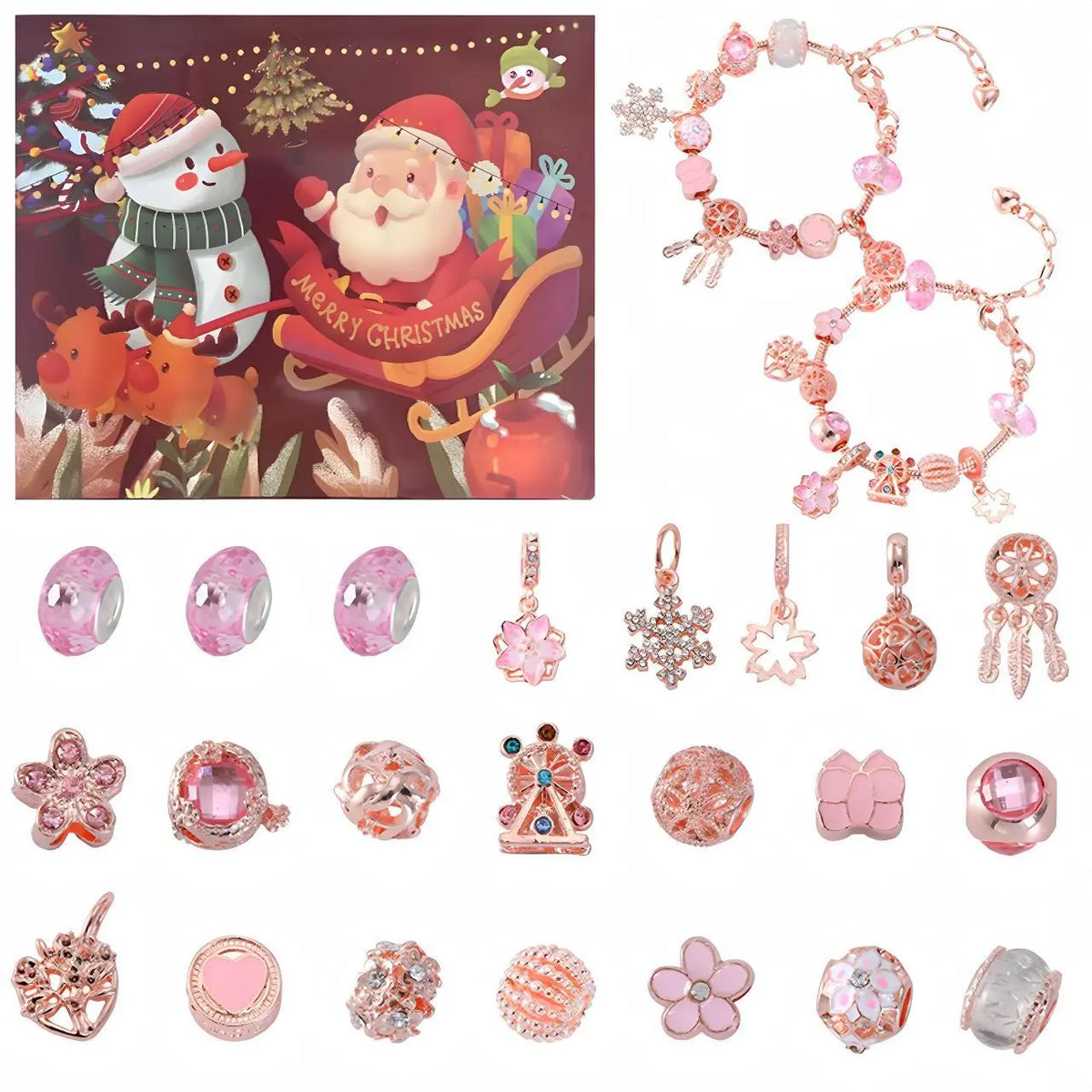Christmas Advent Calendar Bracelets
