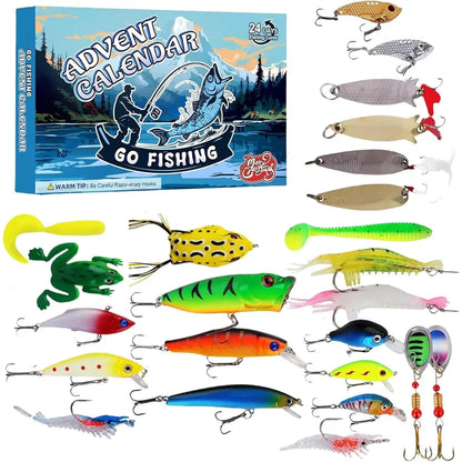 Fishing Lure Advent Calendar