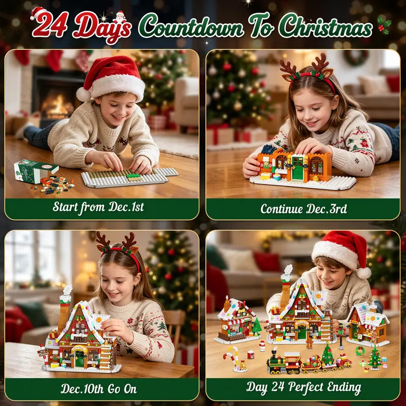 Christmas Village Advent Calendar