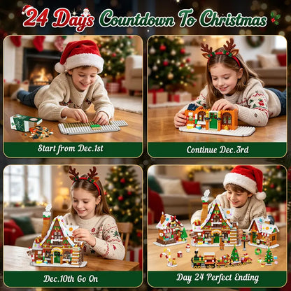 Christmas Village Advent Calendar