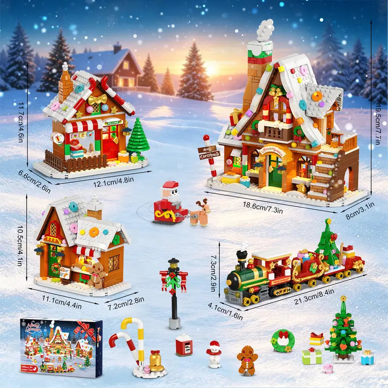Christmas Village Advent Calendar