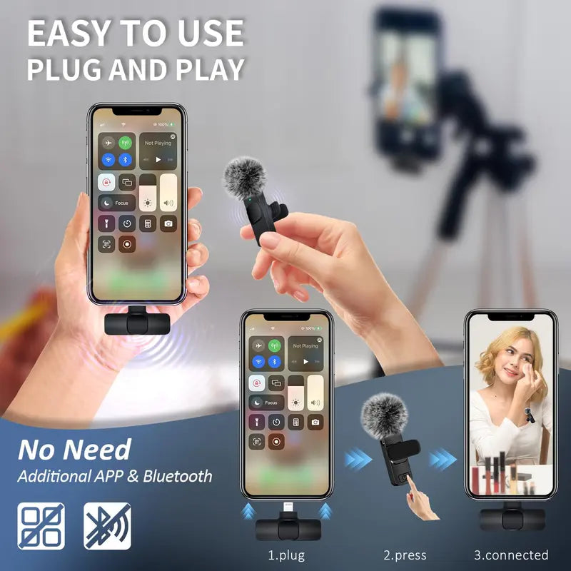 Dual Lapel Microphone