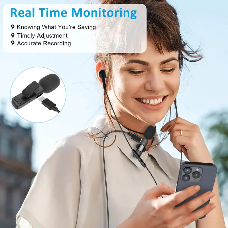 Dual Lapel Microphone