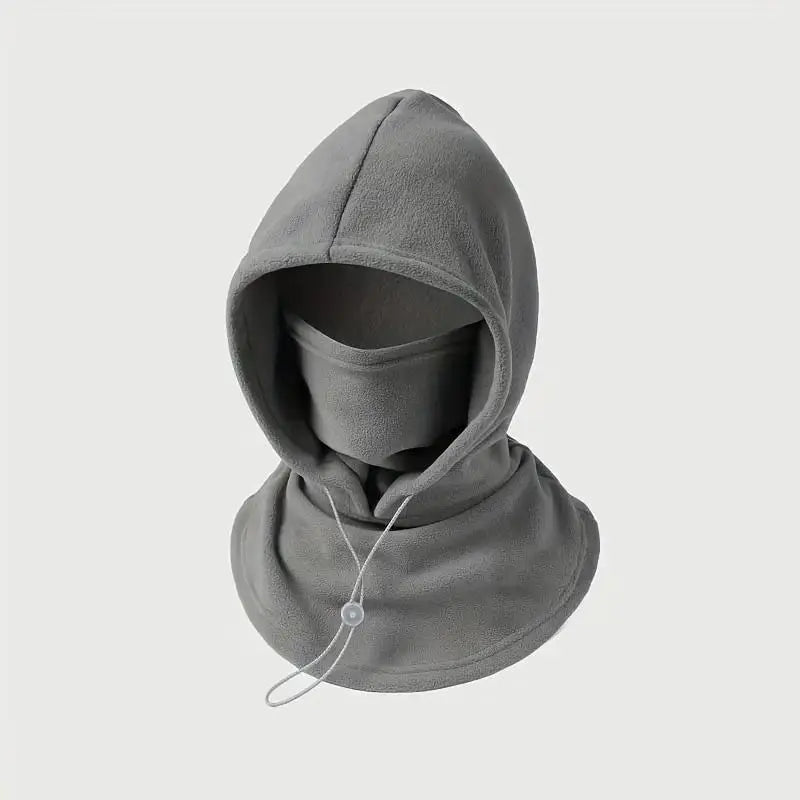 Winter Thermal Balaclava Fleece Hooded Face Mask Neck Warmer For Men And Women