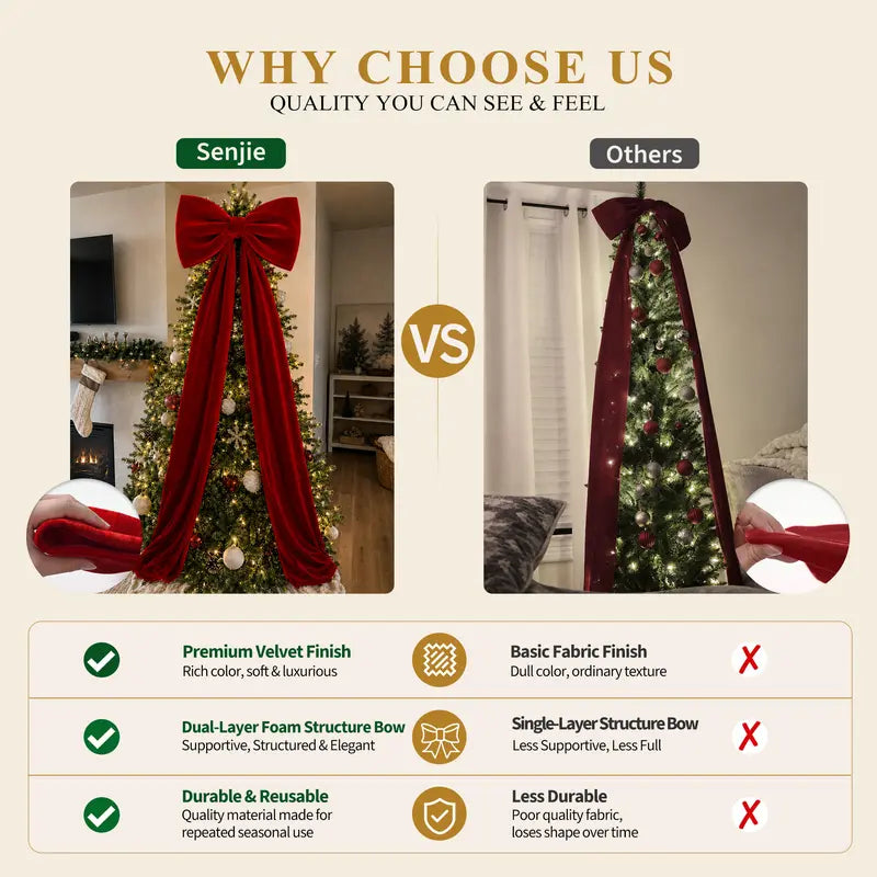 Giant Christmas Bow