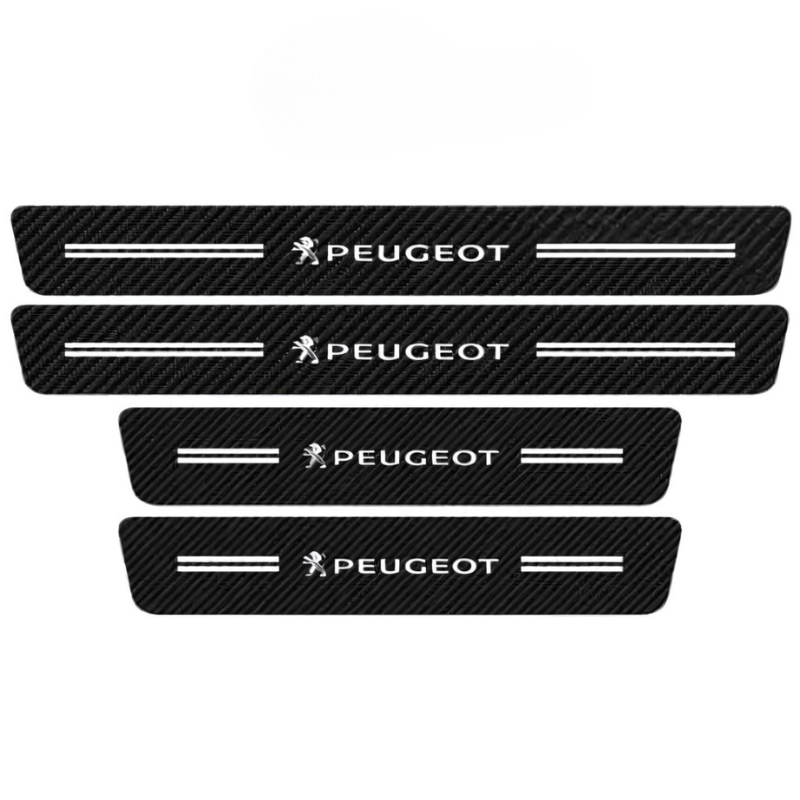 4 Pack Door Sill Protector With Carbon Film Anti Scratch-Car Door Sills | SLIMG:7057174998935414168
