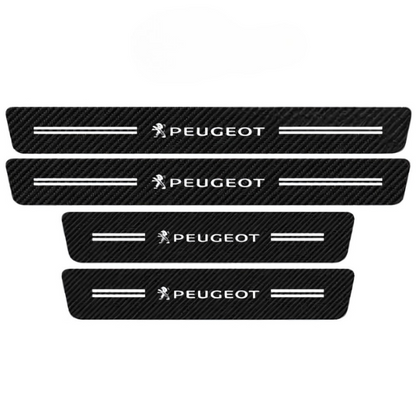 4 Pack Door Sill Protector With Carbon Film Anti Scratch-Car Door Sills | SLIMG:7057174998935414168