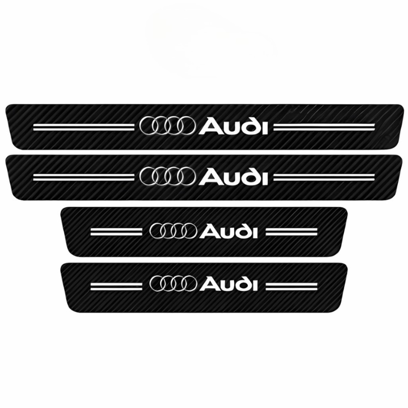 4 Pack Door Sill Protector With Carbon Film Anti Scratch-Car Door Sills | SLIMG:7057174998935414169
