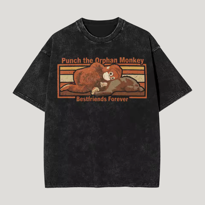 Punch Monkey And Ora Mama T Shirt