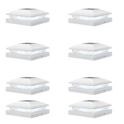 Dual Mode Waterproof Solar Post Cap Lights for Outdoor Fence | SLIMG:7259917761358337865