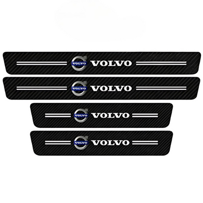 4 Pack Door Sill Protector With Carbon Film Anti Scratch-Car Door Sills | SLIMG:7057174998935414170