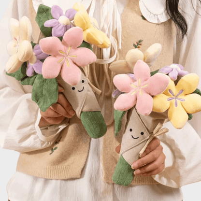 Plush Flower Bouquet Wrap | SLIMG:7106224641996235171