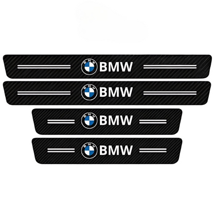4 Pack Door Sill Protector With Carbon Film Anti Scratch-Car Door Sills | SLIMG:7057174998935414171
