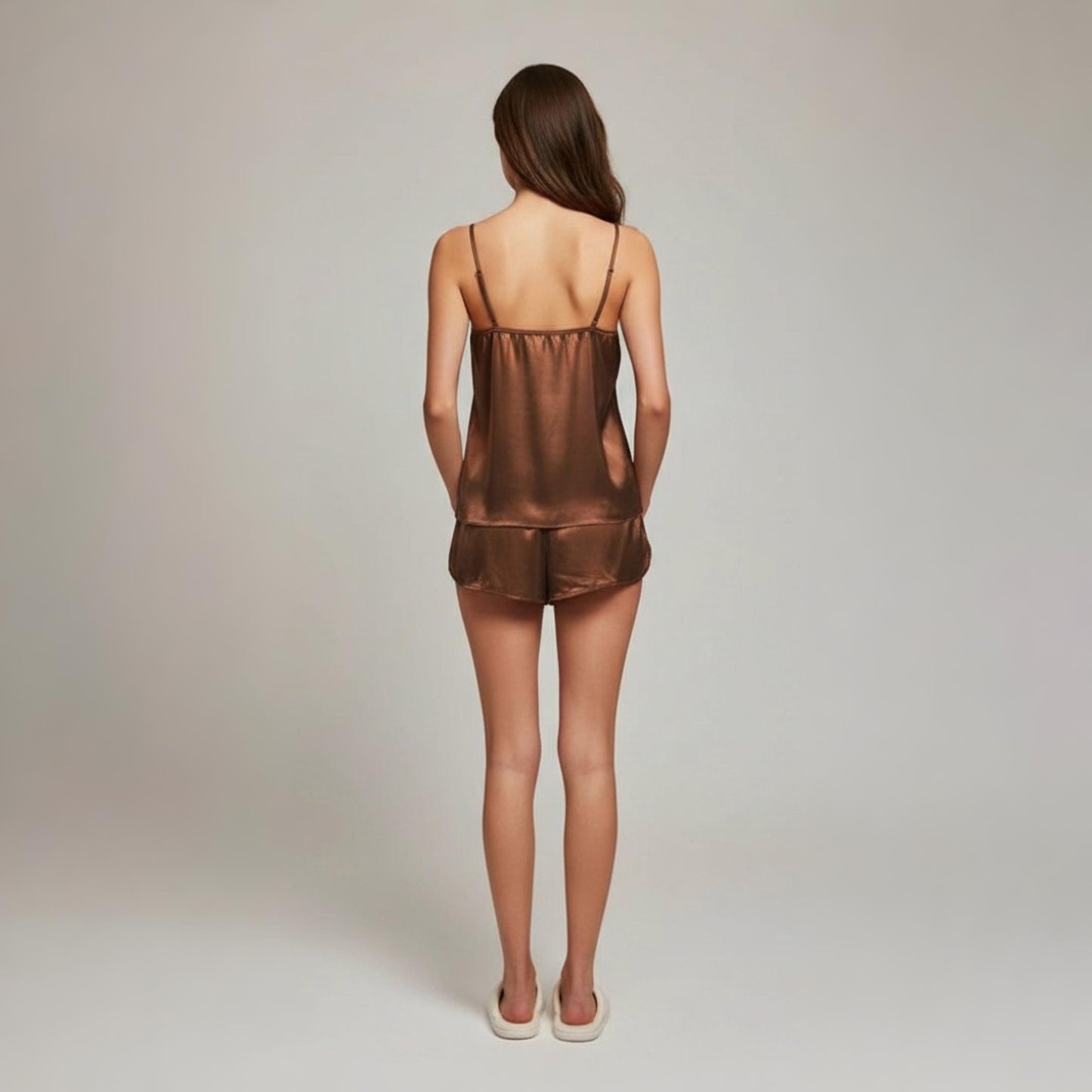 Satin Sleepwear Two Piece Cami Set