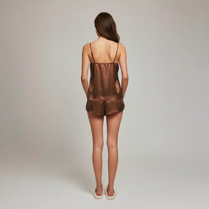 Satin Sleepwear Two Piece Cami Set