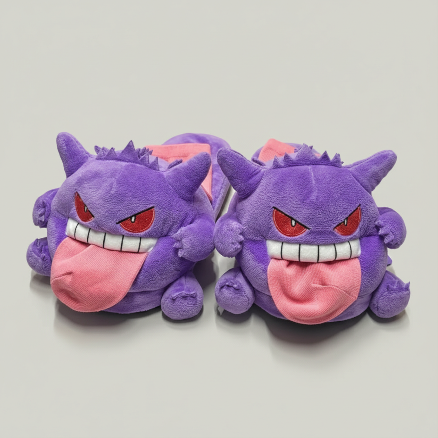 Plush Cartoon Monster Character Slip On Slipper