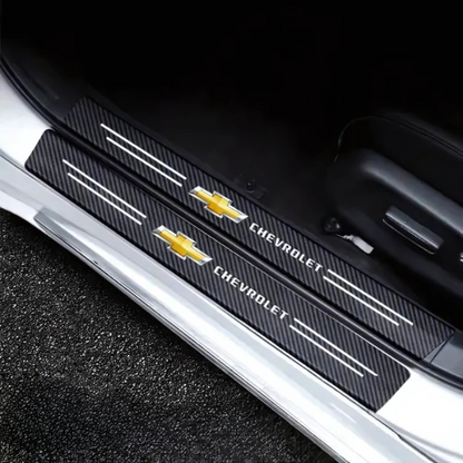 4 Pack Door Sill Protector With Carbon Film Anti Scratch-Car Door Sills | SLIMG:7057174998935414155