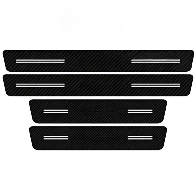 4 Pack Door Sill Protector With Carbon Film Anti Scratch-Car Door Sills | SLIMG:7057174998935414175