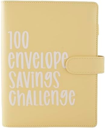 100 Envelope Challenge Budget Binder With Cash Envelopes