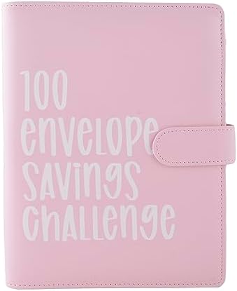 100 Envelope Challenge Budget Binder With Cash Envelopes