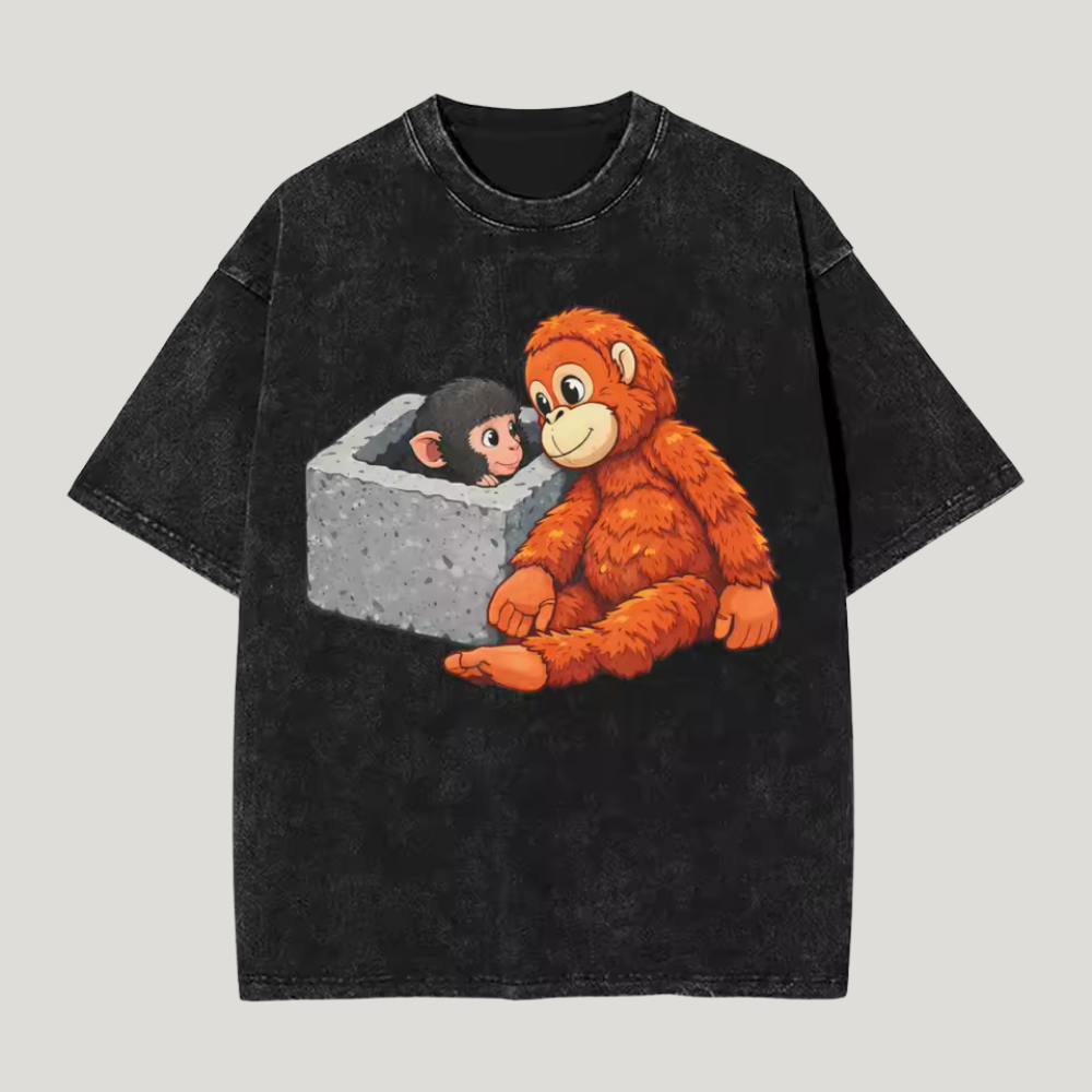 Punch Monkey And Ora Mama T Shirt